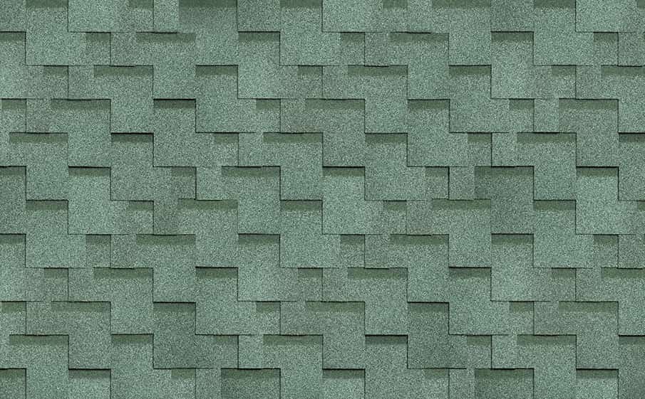 Гибкая черепица ТЕХНОНИКОЛЬ SHINGLAS Кадриль аккорд, Олива